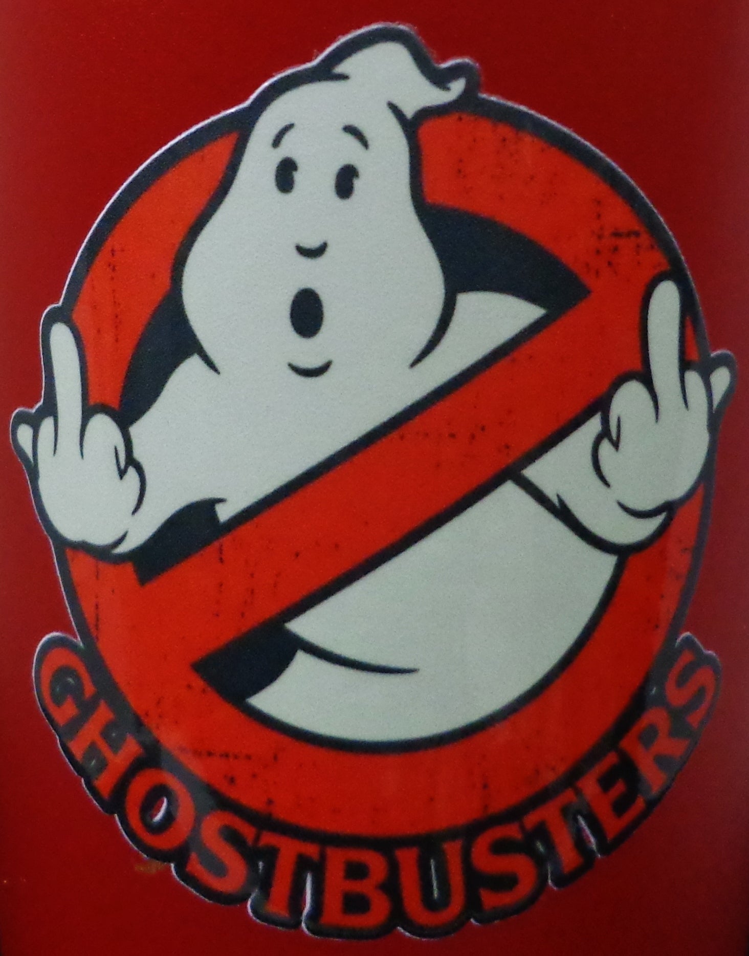 Ghostbusters Double Birds Sticker (3 inch Round)