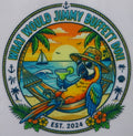 Jimmy Buffett Parrothead Sticker | 3" Round UV DTF Tumbler Decal