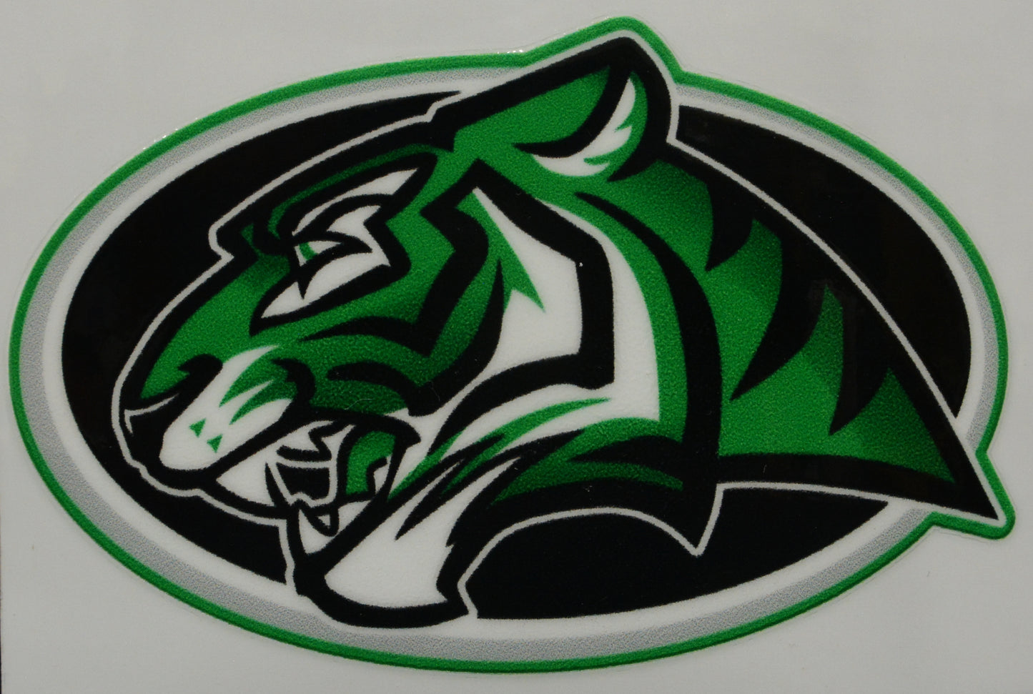 LVHS Tiger Logo Sticker 3 x 2 inches