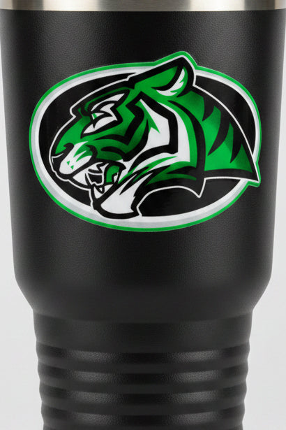 LVHS Tiger Logo Sticker 3 x 2 inches